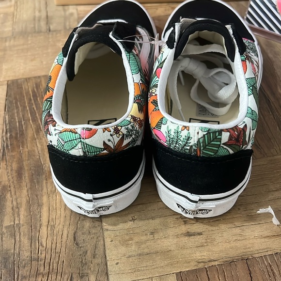🌴 VANS OLD SKOOL IN Women – Multi Tropic/Black/True White NWT - Picture 7 of 8